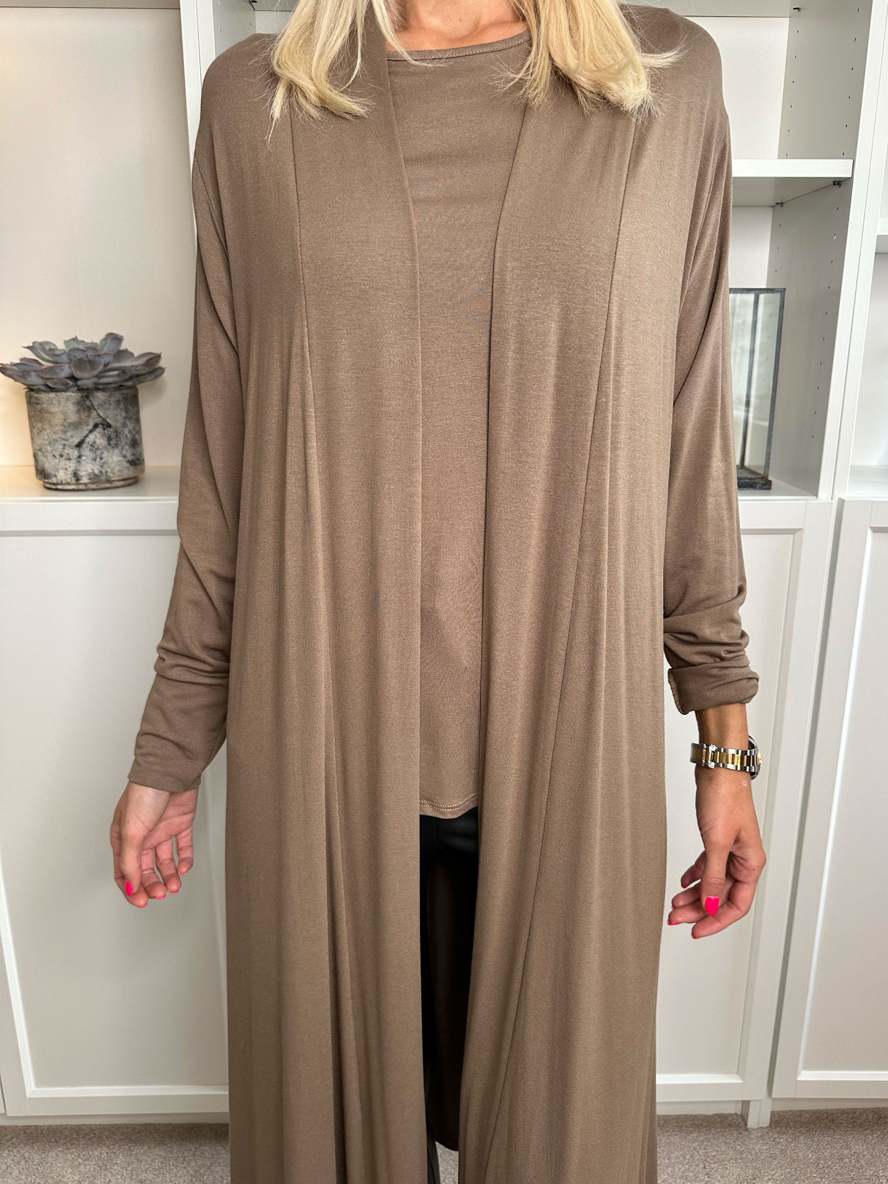 Mikkala - Lang basic cardigan (bestseller)